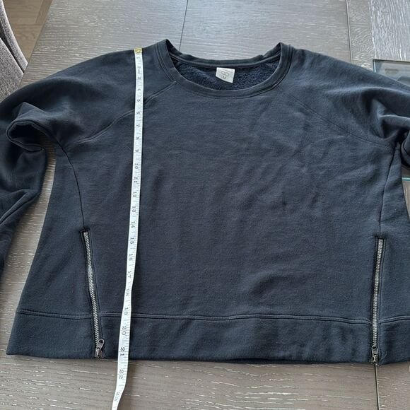 CALIA by Carrie Underwood Women’s Sz M Side Zippers Black Sweatshirt Active Top - Picture 5 of 12